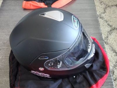 Bilt Motorcycle Helmets - Black, Full-Face & Half-Helmet Combo, Great Condition $100 OBO