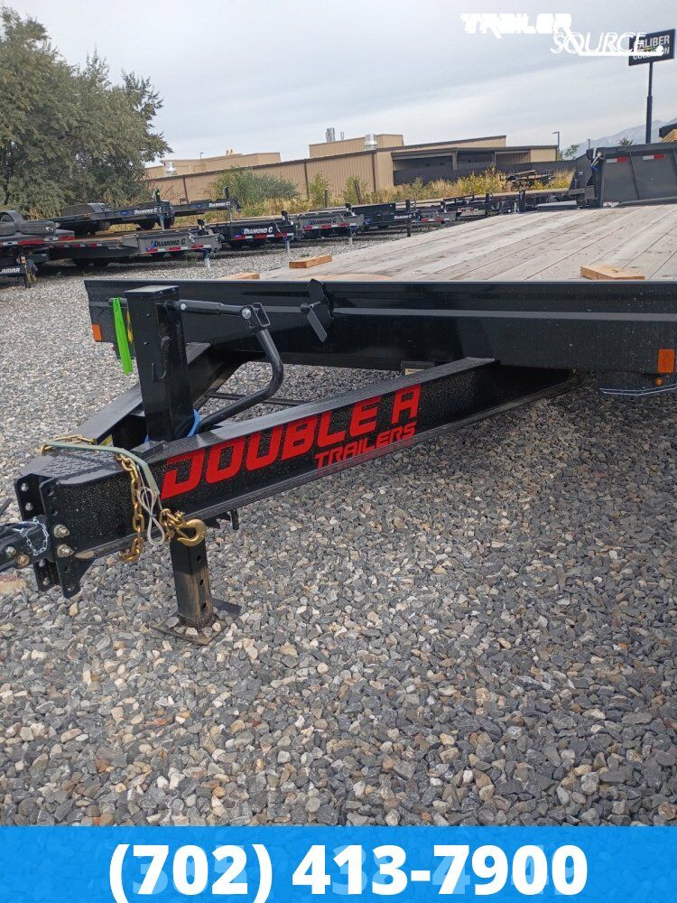 8.5x20 Double A Pro Series HB Deckover Equipment Trailer - 15.4K GVWR