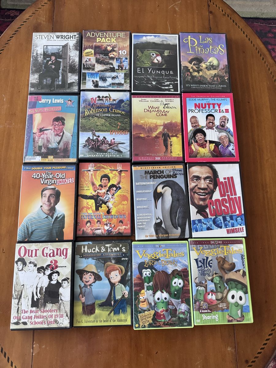 DVDs Movies $1 each