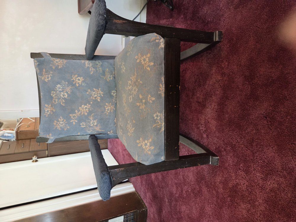 Vintage Solid Wooden Rocking Chair