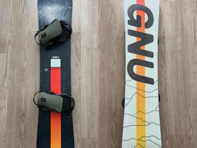 2024 GNU Antigravity C3 Snowboard 159cm w/ Union STR Bindings