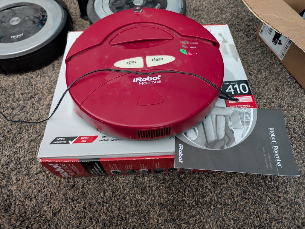 Roomba, classic model 410, works