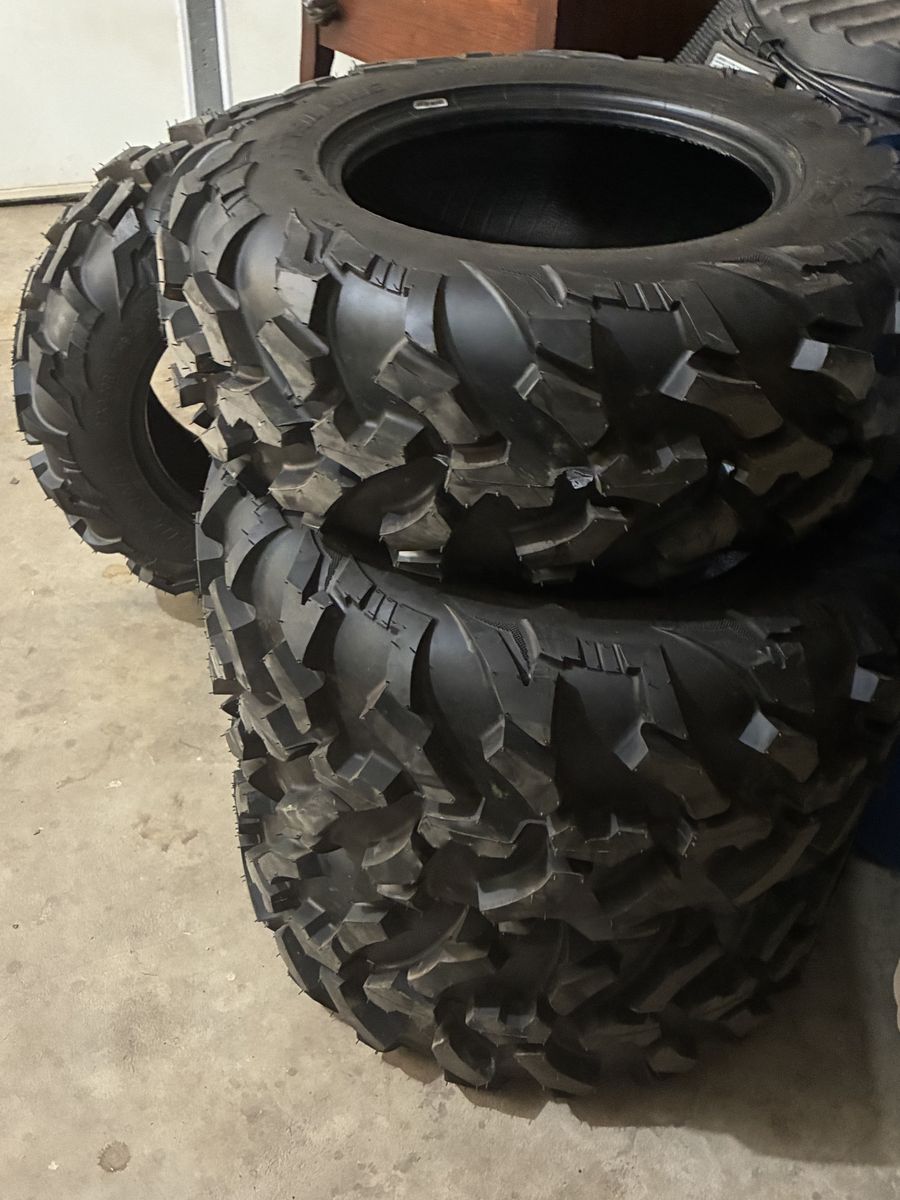 ATV UTV Mud/All-Terrain Tires - Set of 4  Aggressive Tread