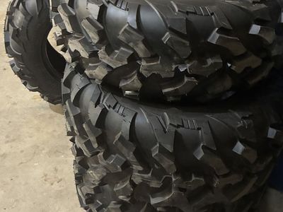 ATV UTV Mud/All-Terrain Tires - Set of 4 Aggressive Tread