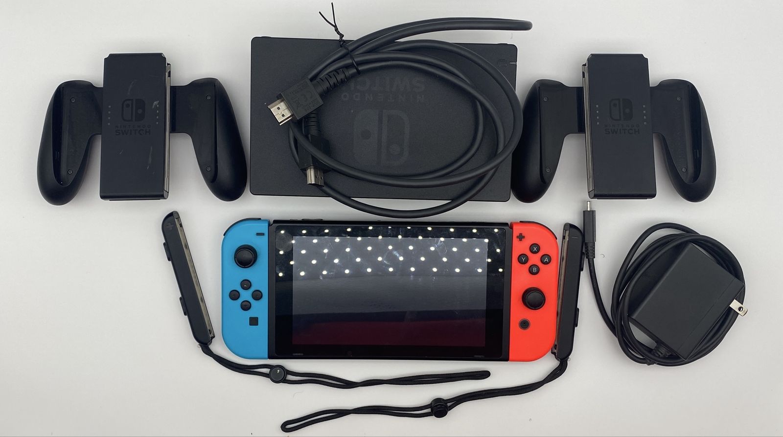 Nintendo Switch Bundle w/ Dock, Charger, Joy-Cons