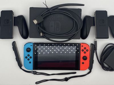 Nintendo Switch Bundle w/ Dock, Charger, Joy-Cons