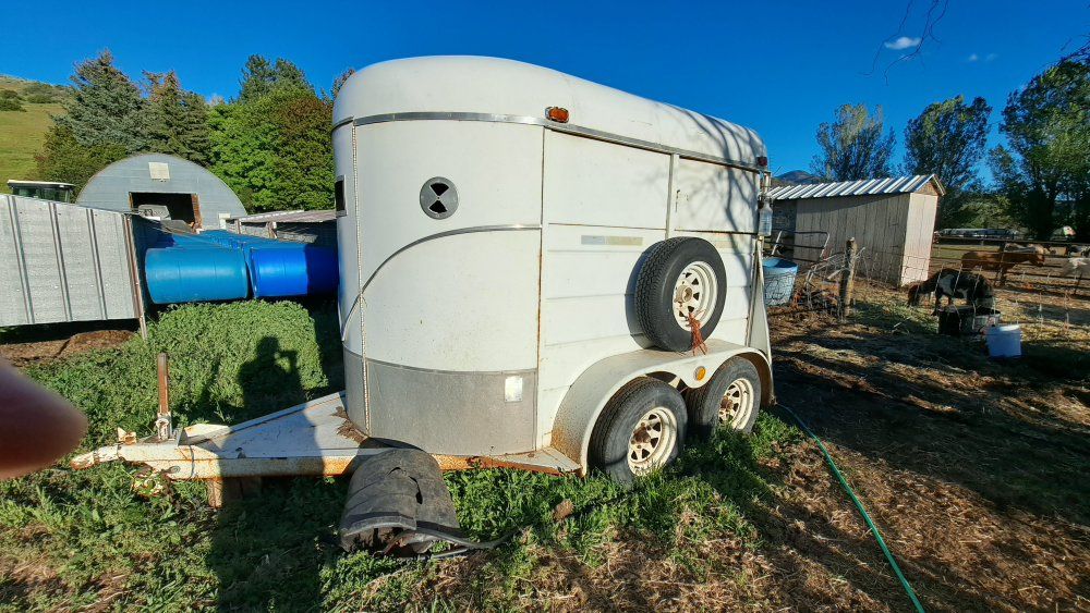 Extra Wide Two Horse Straight Load