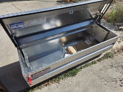 Weather Guard Aluminum Truck Tool Box - Excellent Condition