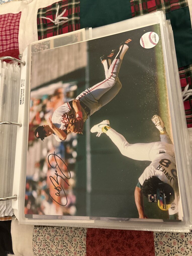 Cal Ripken Jr Autograph Baltimore Orioles 8x10 MLB