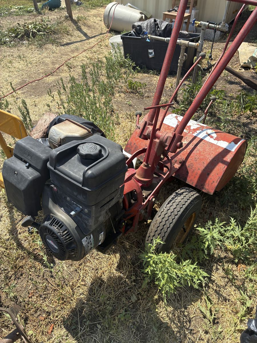 Troy-Bilt Rear-Tine Garden Tiller with Briggs & Stratton Engine