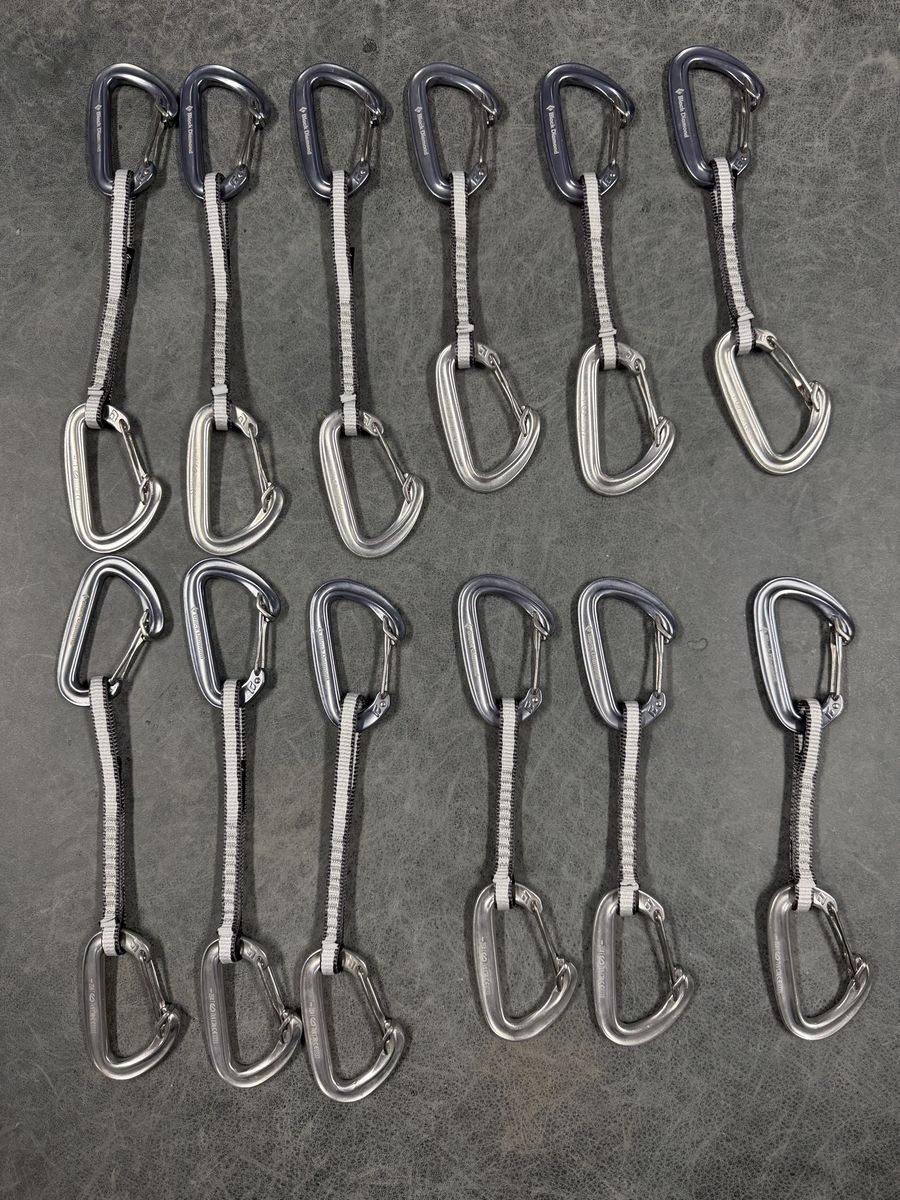 12 Black Diamond OZ Quickdraws