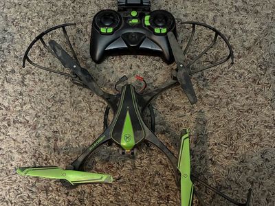 Drone with Controller Used Black Green