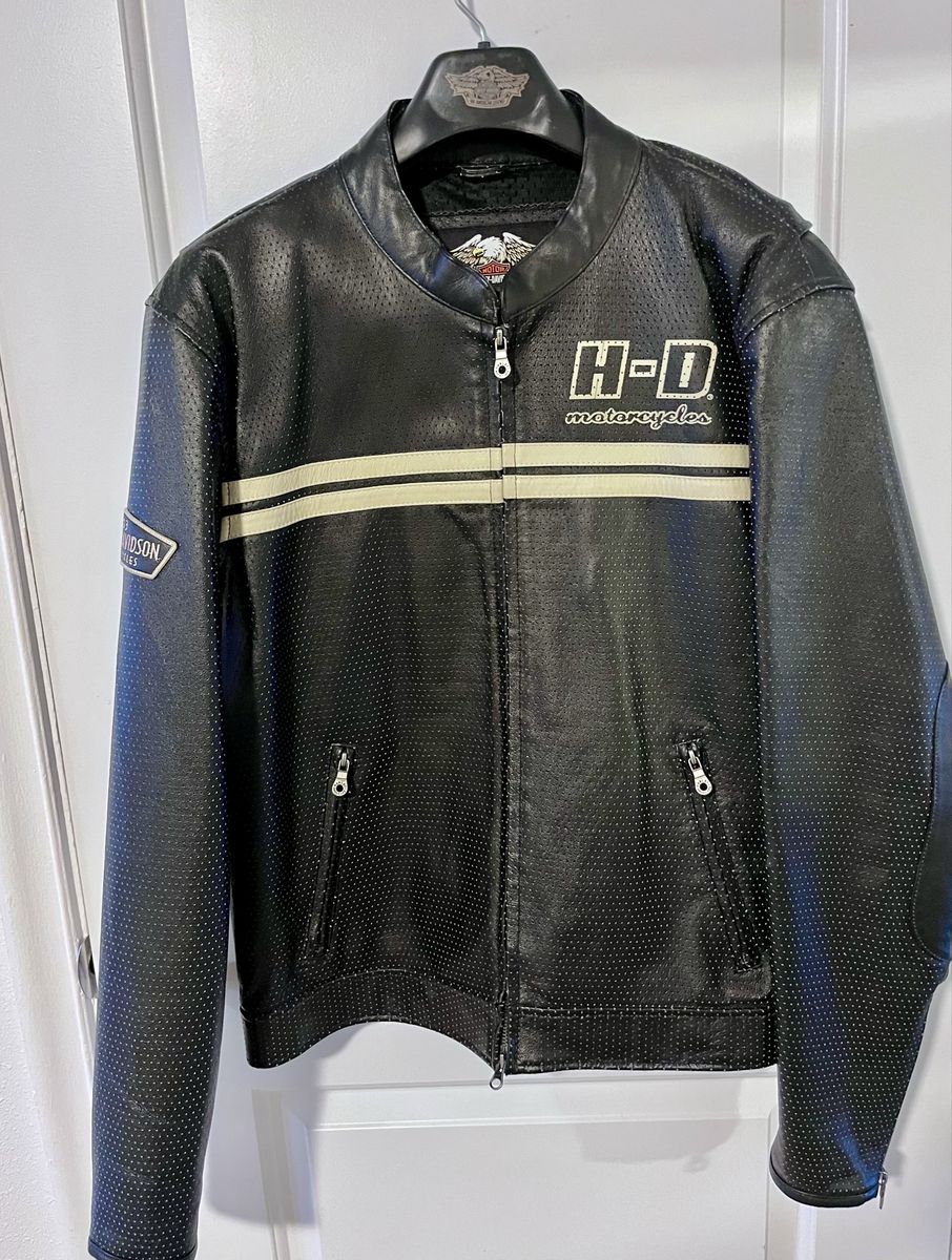 Harley Davidson Leather coat (LG)