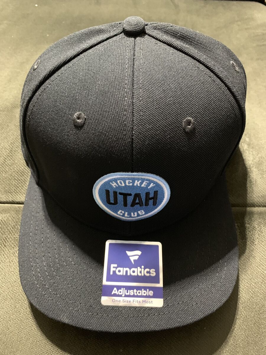 [New] Fanatics Utah Hockey Club Flat Snapback Hat