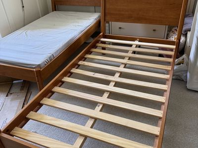 Wood twin bed frames