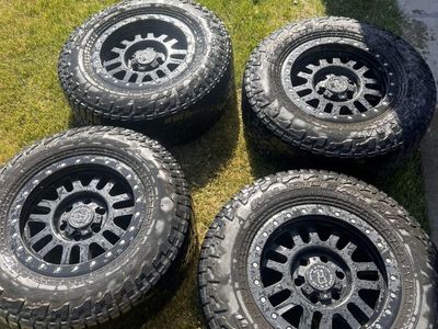 Black Rhino Wheels And Falken Wildpeak Tired