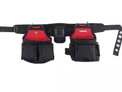 Husky Contractors 2-Bag Work Tool Belt