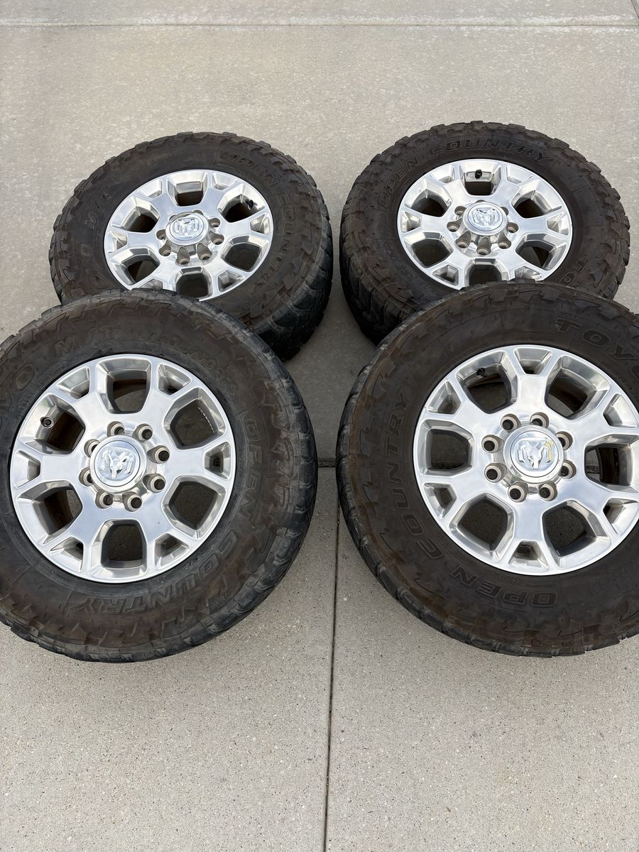 5th Gen Laramie dodge stocks 8x6.5
