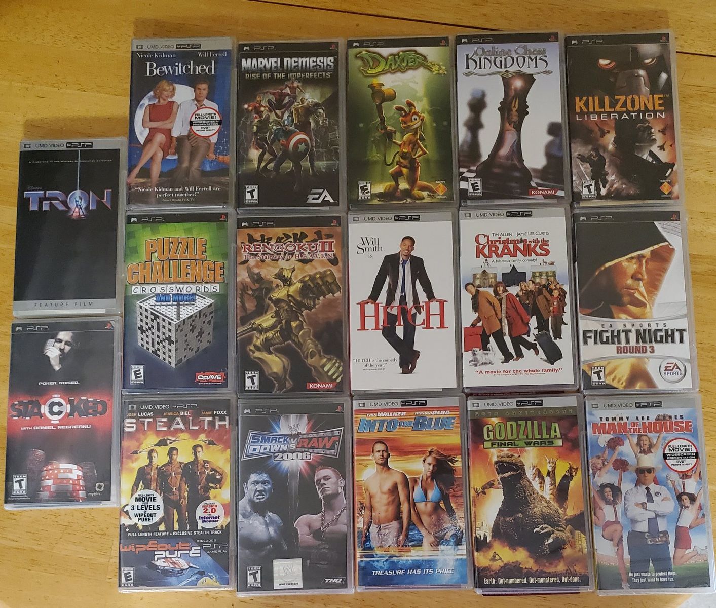 16 PSP Games and Movies