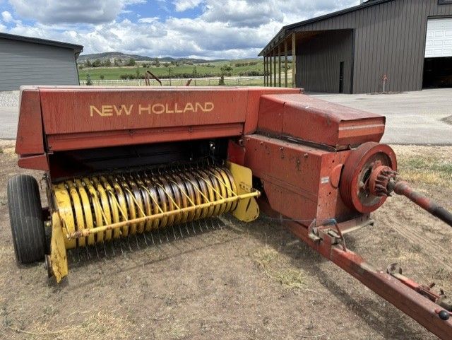 New Holland Baler and Macdon Haybine