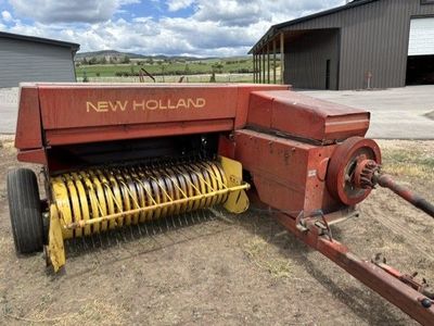 New Holland Baler and Macdon Haybine