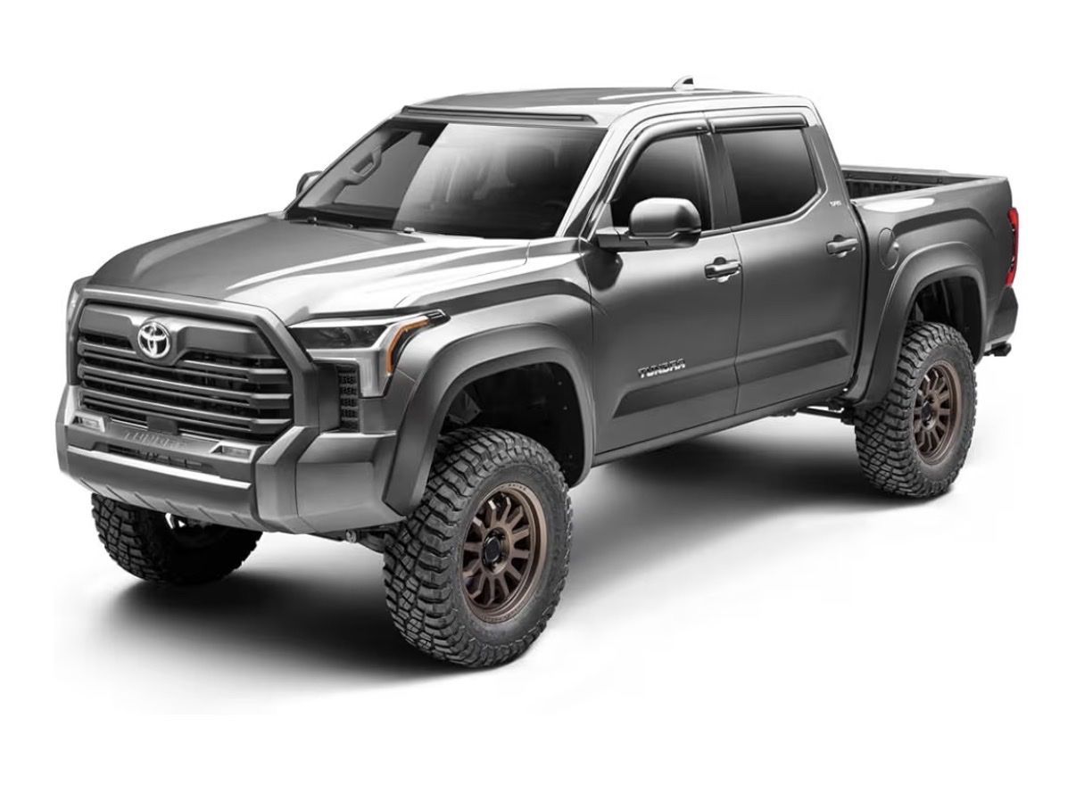 Bushwacker (model 30926-02) Extend-A-Fender Flares for 22-26 Toyota Tundra