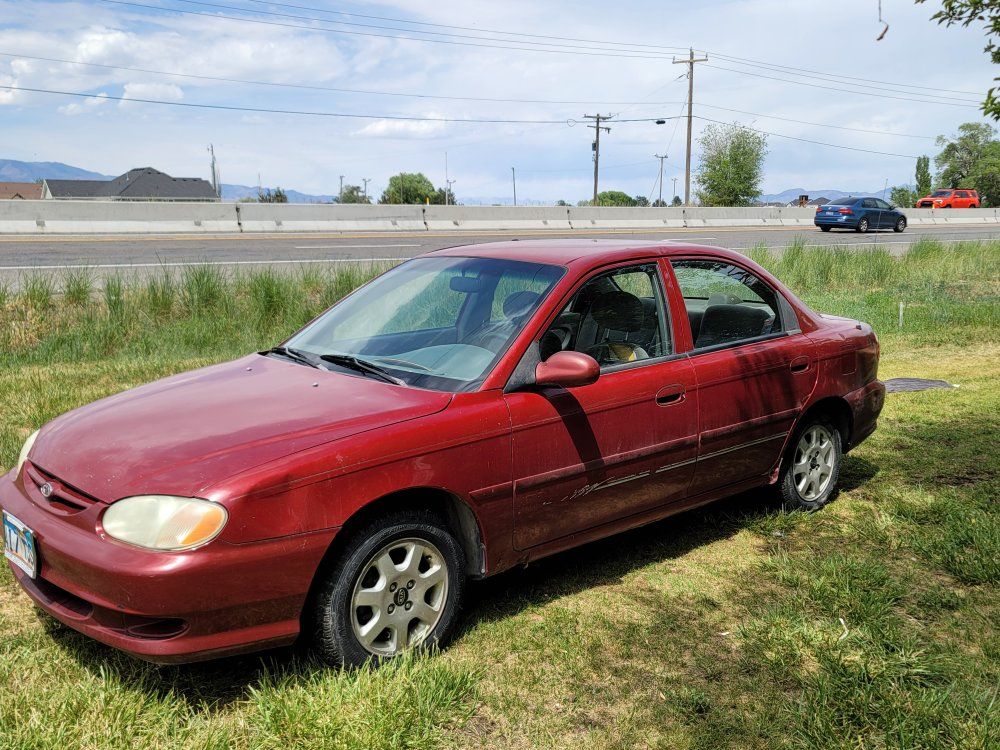Red Kia Sephia