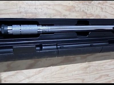 Pittsburgh Pro 1/2” Torque Wrench – Used Once – 20–150 ft‑lb