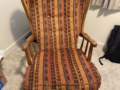 Antique Swivel Rocking Chair