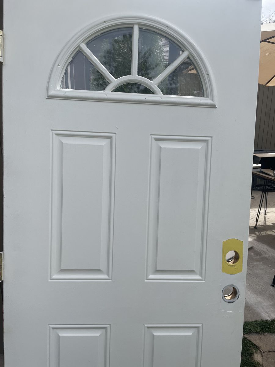 36" Exterior Door + Screen Door