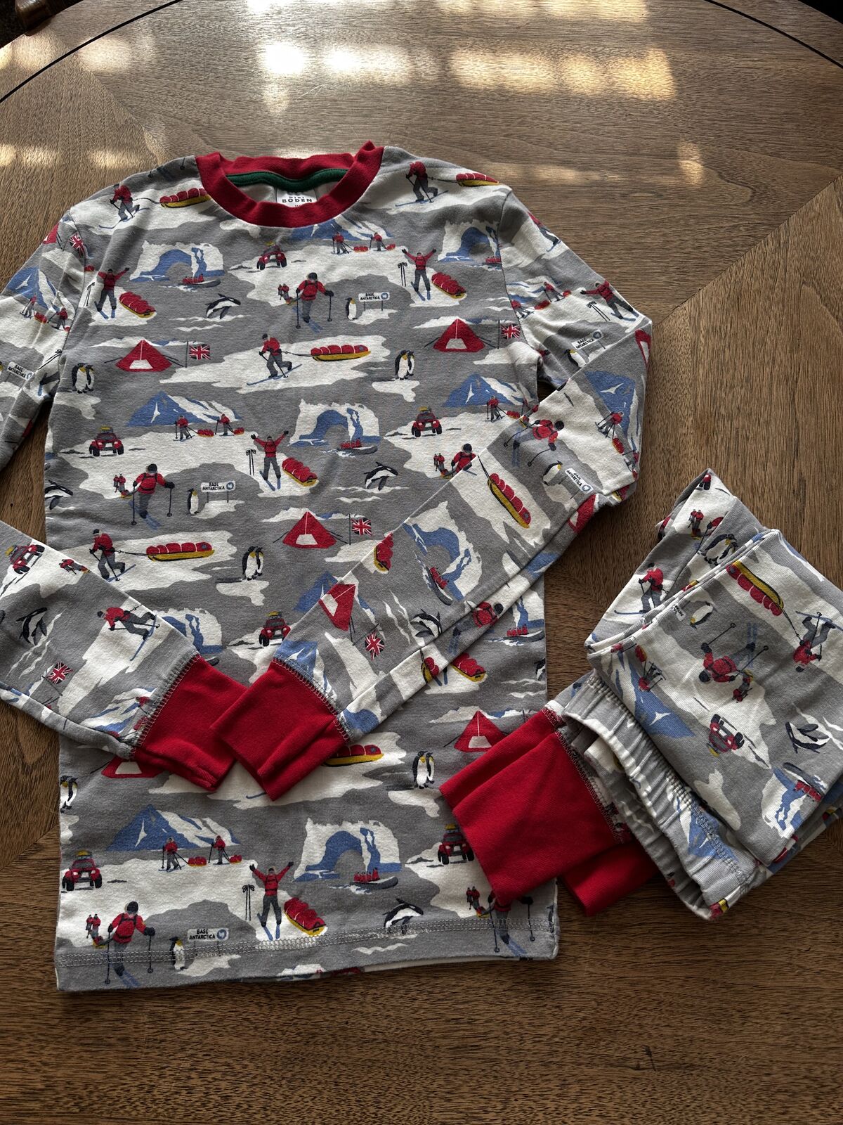Kids Boden Mini ski pajamas