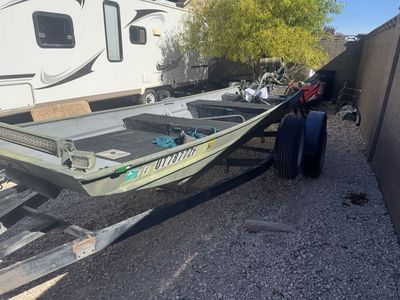 flat bottom duck boat