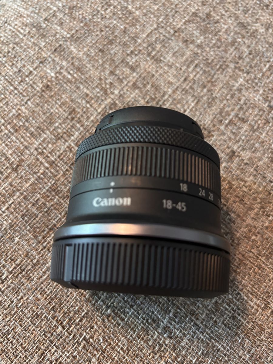 Canon RF-S 18-45mm F4.5-6.3 IS STM Lens for Canon EOS R Series Mirrorless Cameras