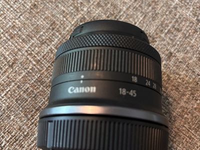 Canon RF-S 18-45mm F4.5-6.3 IS STM Lens for Canon EOS R Series Mirrorless Cameras