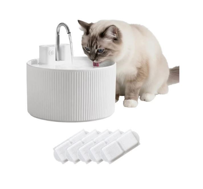 PawsPik PWCLD110 Cordless Ceramic Pet Water Fountain 1992806 #105467