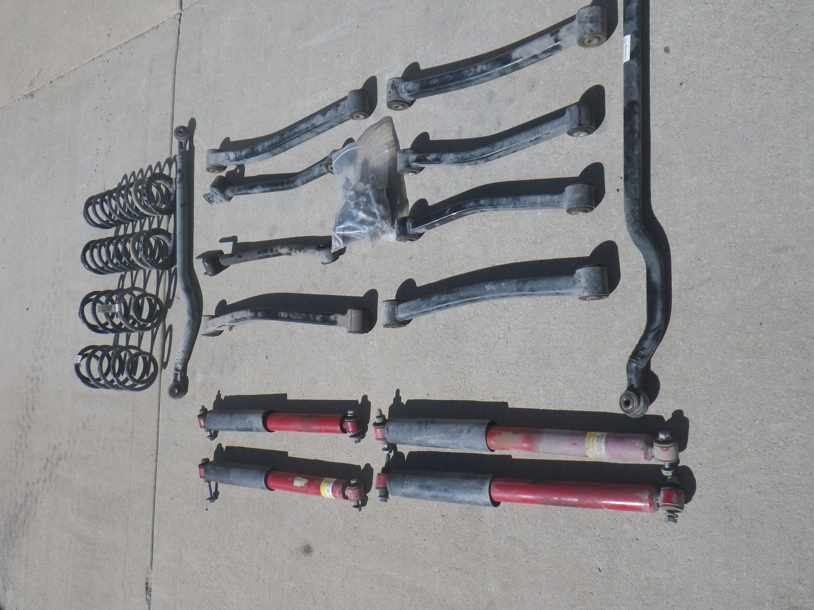 Stock suspension from 2021 Jeep Unlimited Rubicon Diesel