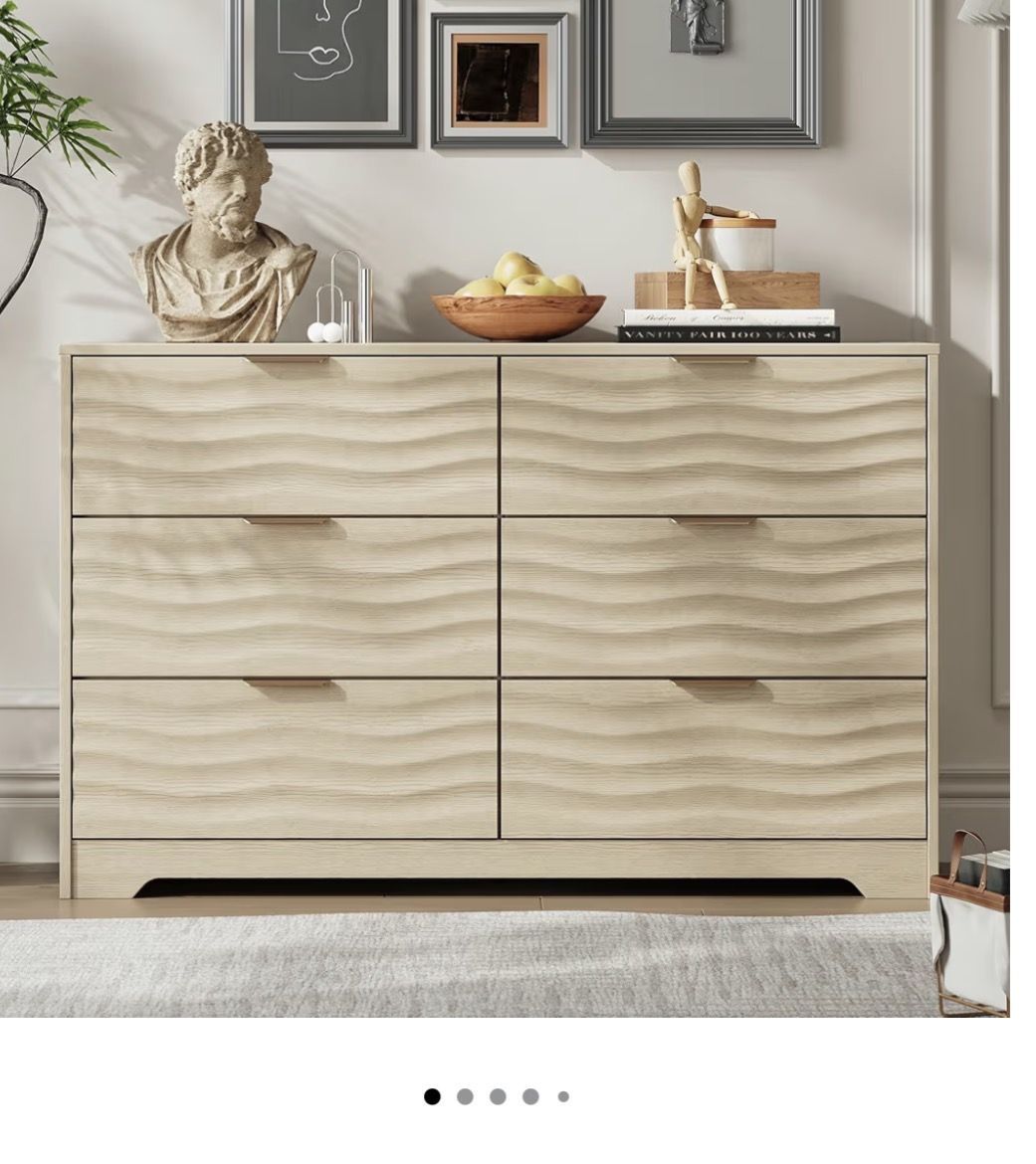 Full size 6 drawer dresser- new  in box!