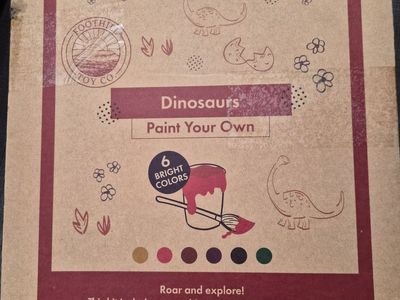 New painting dino kit
