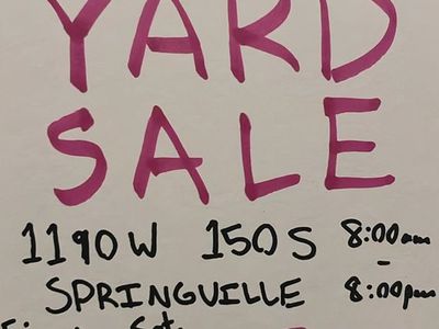 Yard sale