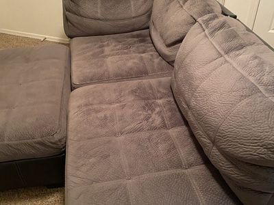 Green/Gray Couch Sectional