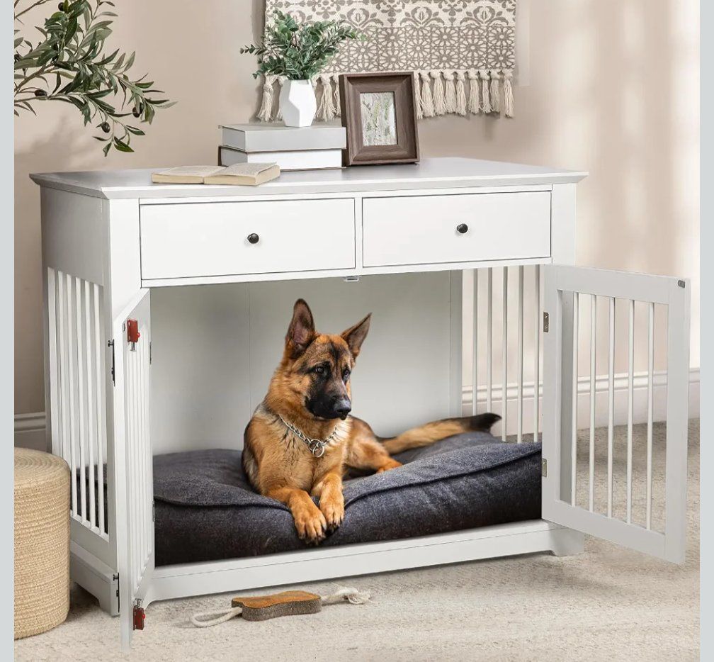 Nice New Dog Kennel End Table