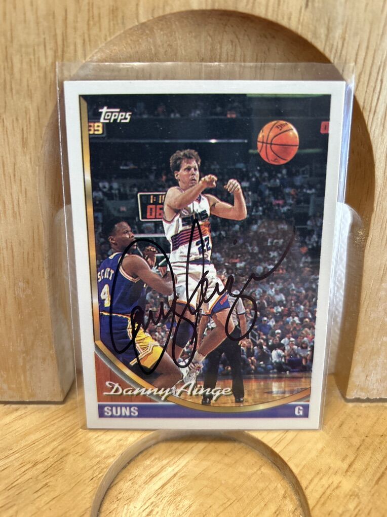 Danny Ainge BYU Cougars Autograph NBA Topps Auto