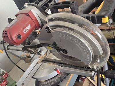 Chicago Electric 12" Sliding Compound Miter Saw –