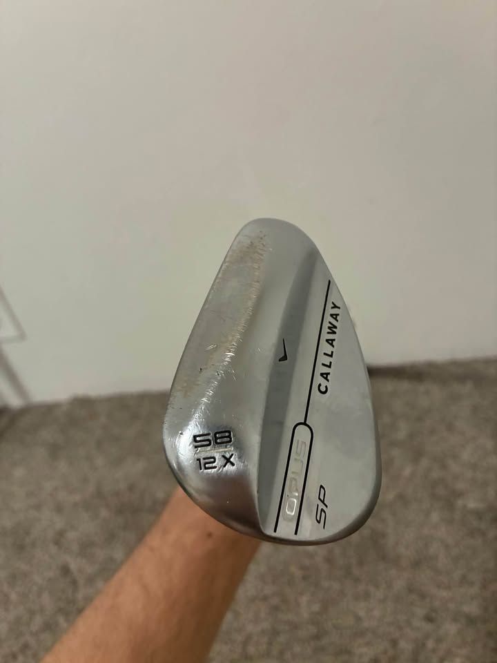 Callaway Opus SP Wedge 58° X-Grind Tour Issue S400 Stiff Decent Condition