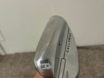 Callaway Opus SP Wedge 58° X-Grind Tour Issue S400 Stiff Decent Condition