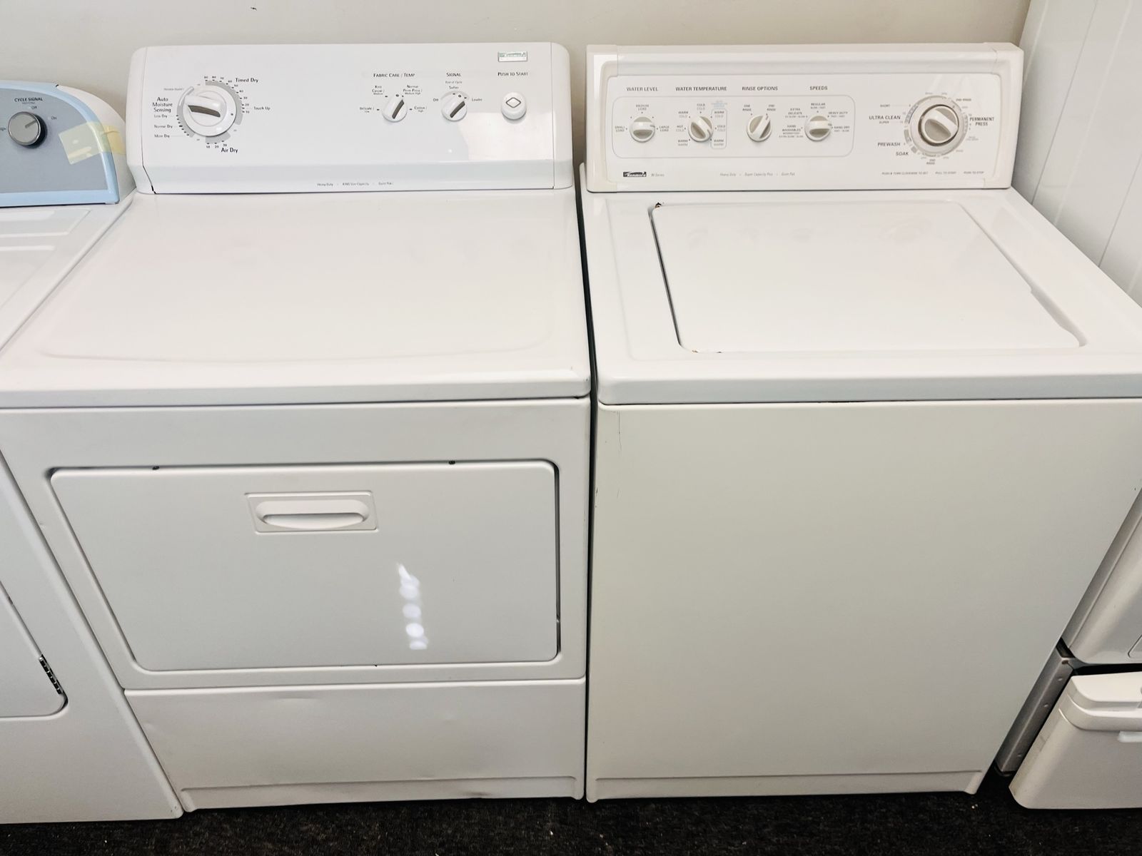 Súper heavy duty kenmore washer and dryer