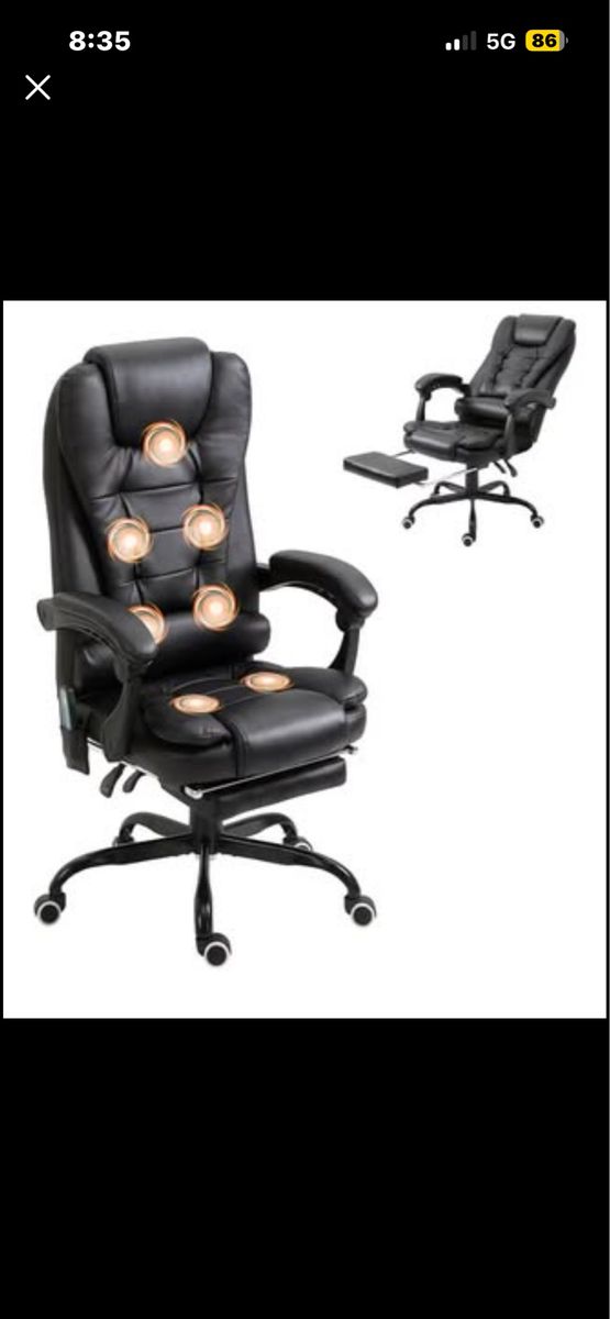 Vinsetto Massage Office Chair