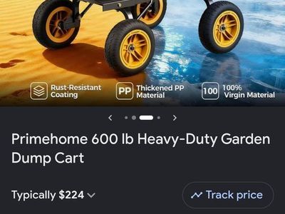 NEW garden dump cart