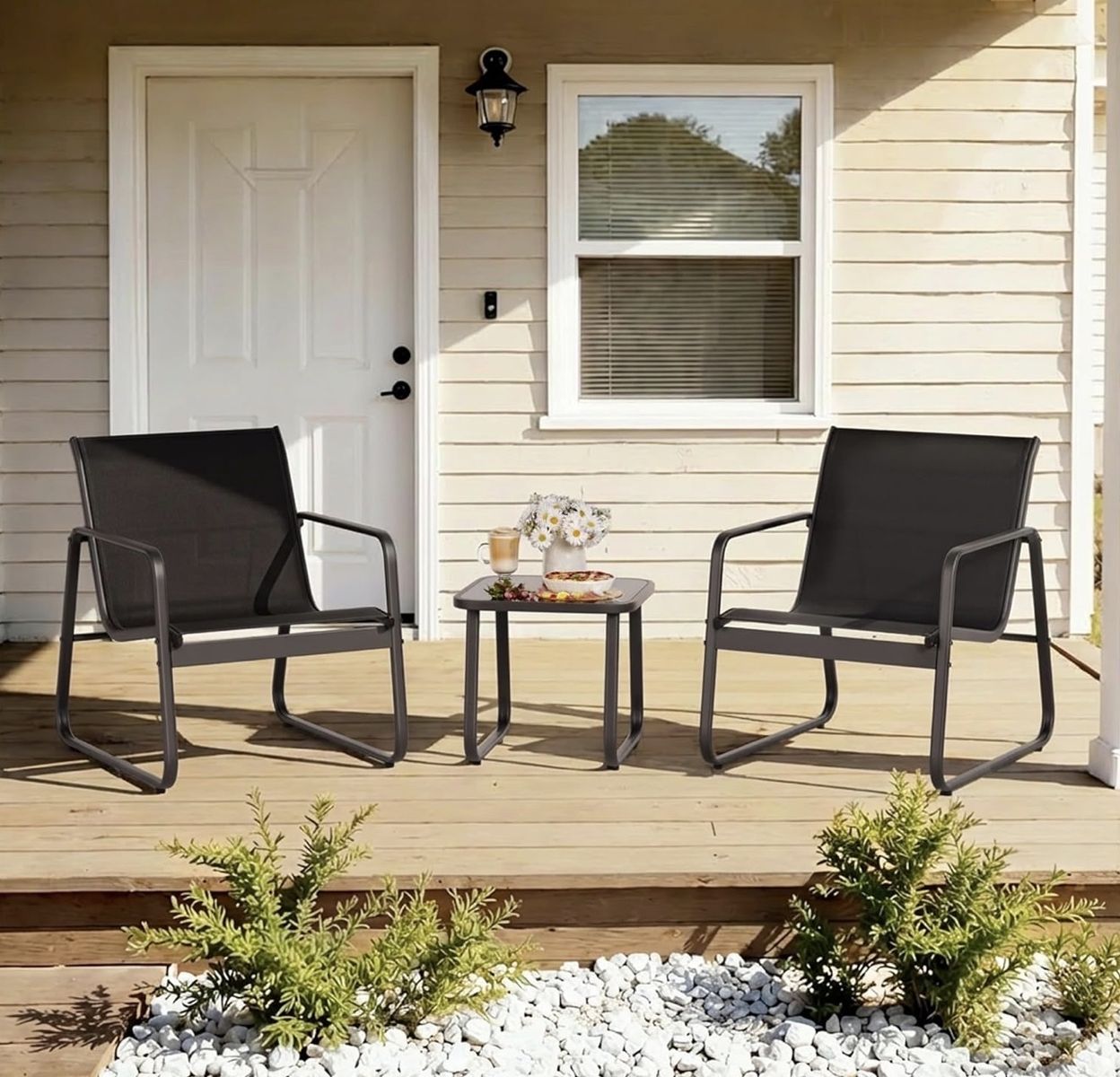 3-Piece Outdoor Bistro Set — Brand New