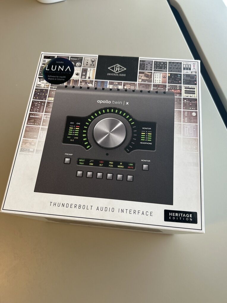 Recording Interface Apollo Twin X Duo Heritage Ed